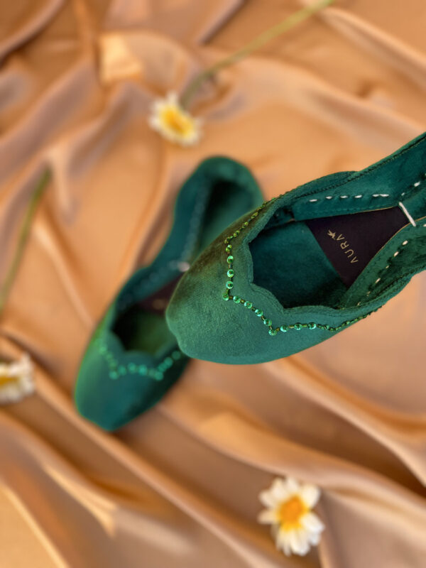 Aura By Alia - Bliss Emerald Green