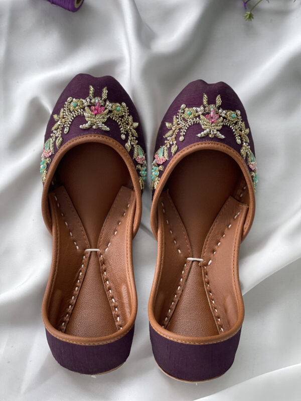 Aura By Aliya - Gul e Banafshan Purple - Image 3